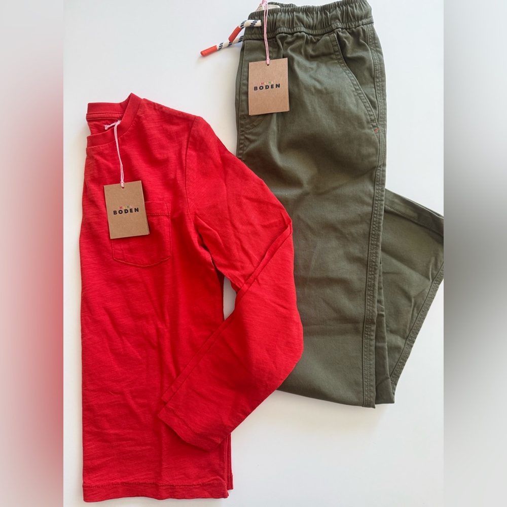 Mini boden set bots 8-9 y